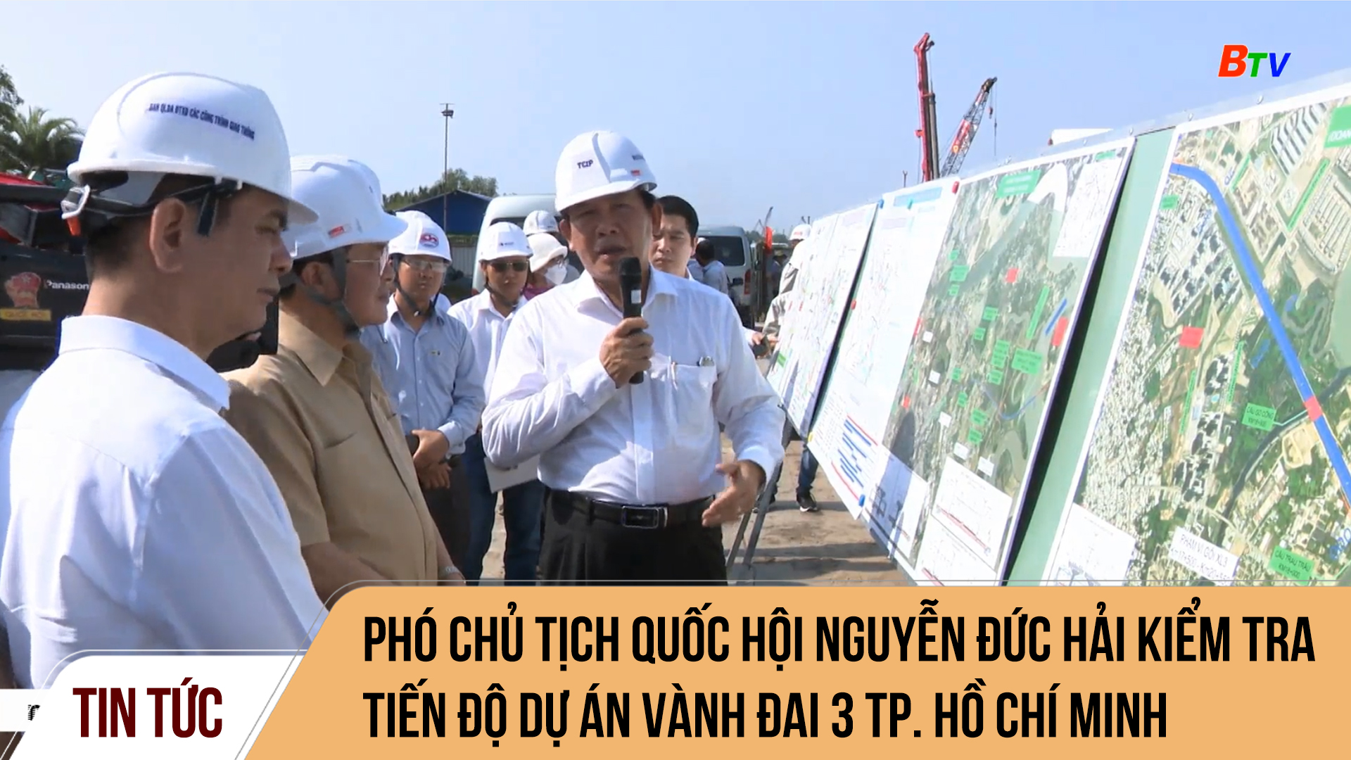 Phó Chủ tịch Quốc hội Nguyễn Đức Hải kiểm tra tiến độ Dự án Vành đai 3 TP. Hồ Chí Minh