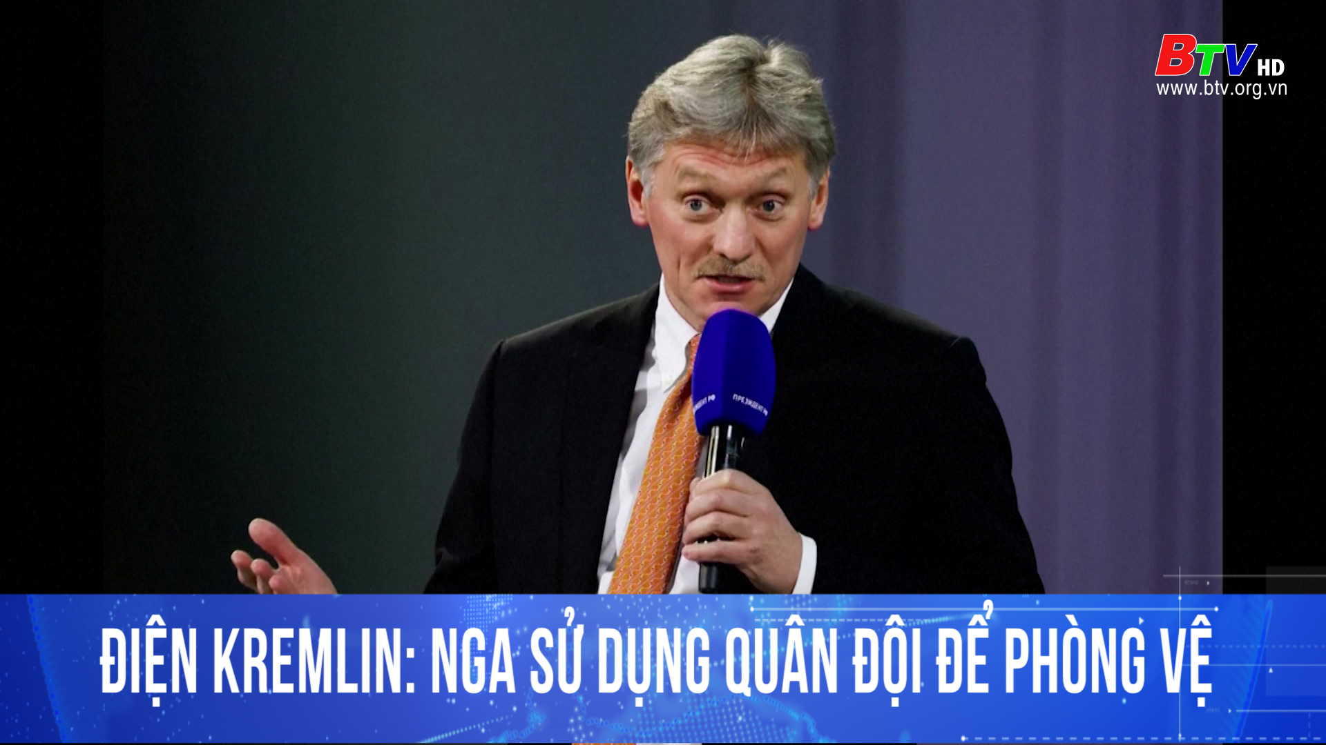 Điện Kremlin : Nga sử dụng quân đội để phòng vệ