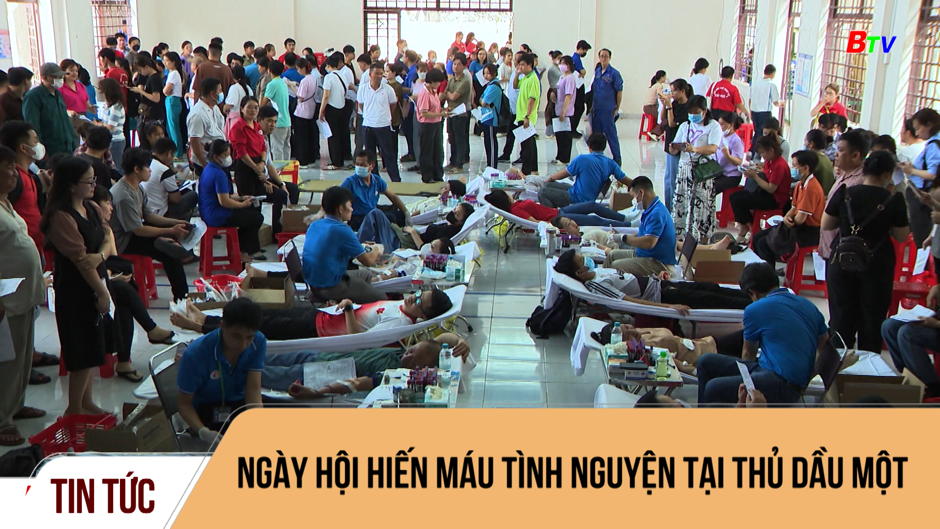 Ngày hội hiến máu tình nguyện tại Thủ Dầu Một	