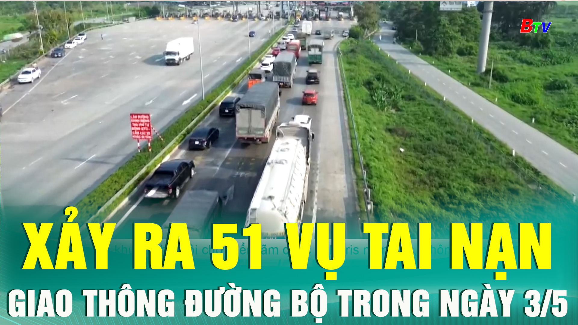 Xảy ra 51 vụ tai nạn giao thông đường bộ trong ngày 3/5