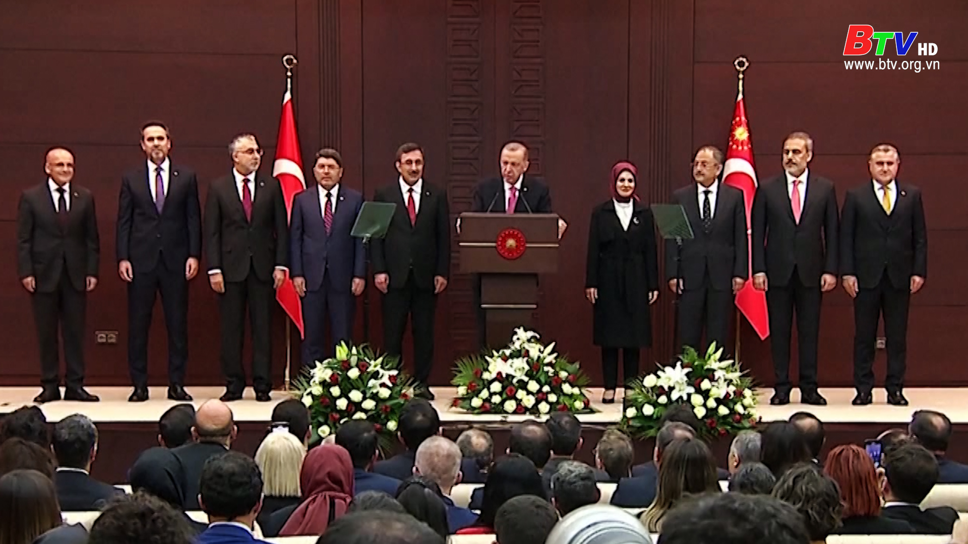Tổng thống Thổ Nhĩ Kỳ bổ nhiệm nội các mới
