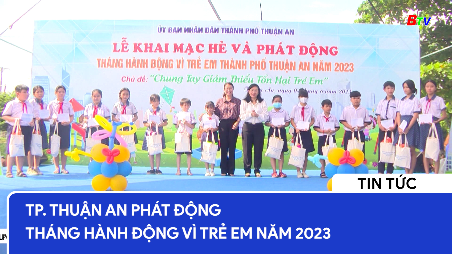 Tp.Thuận An phát động Tháng hành động vì trẻ em năm 2023
