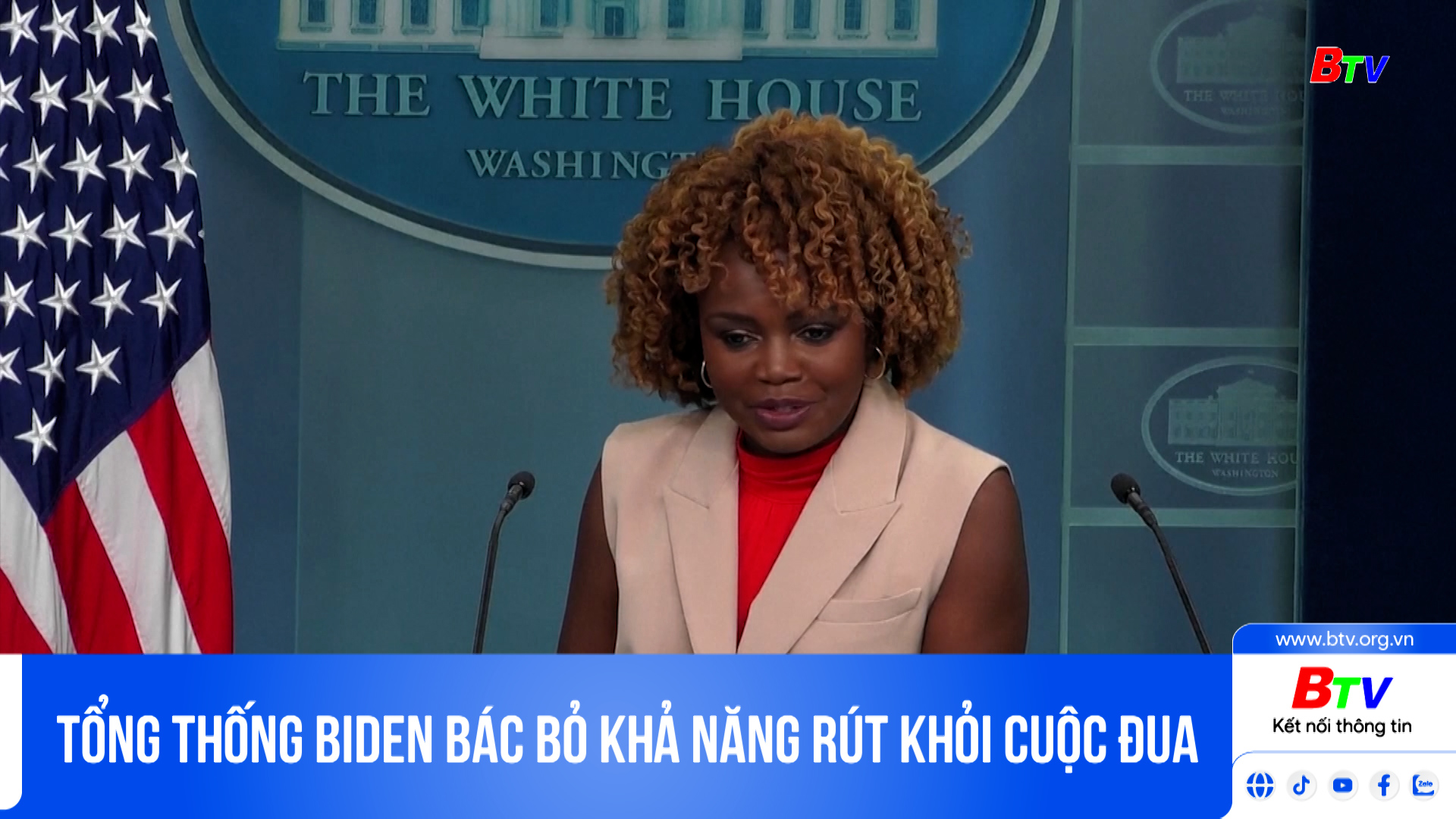 Tổng thống Biden bác bỏ khả năng rút khỏi cuộc đua