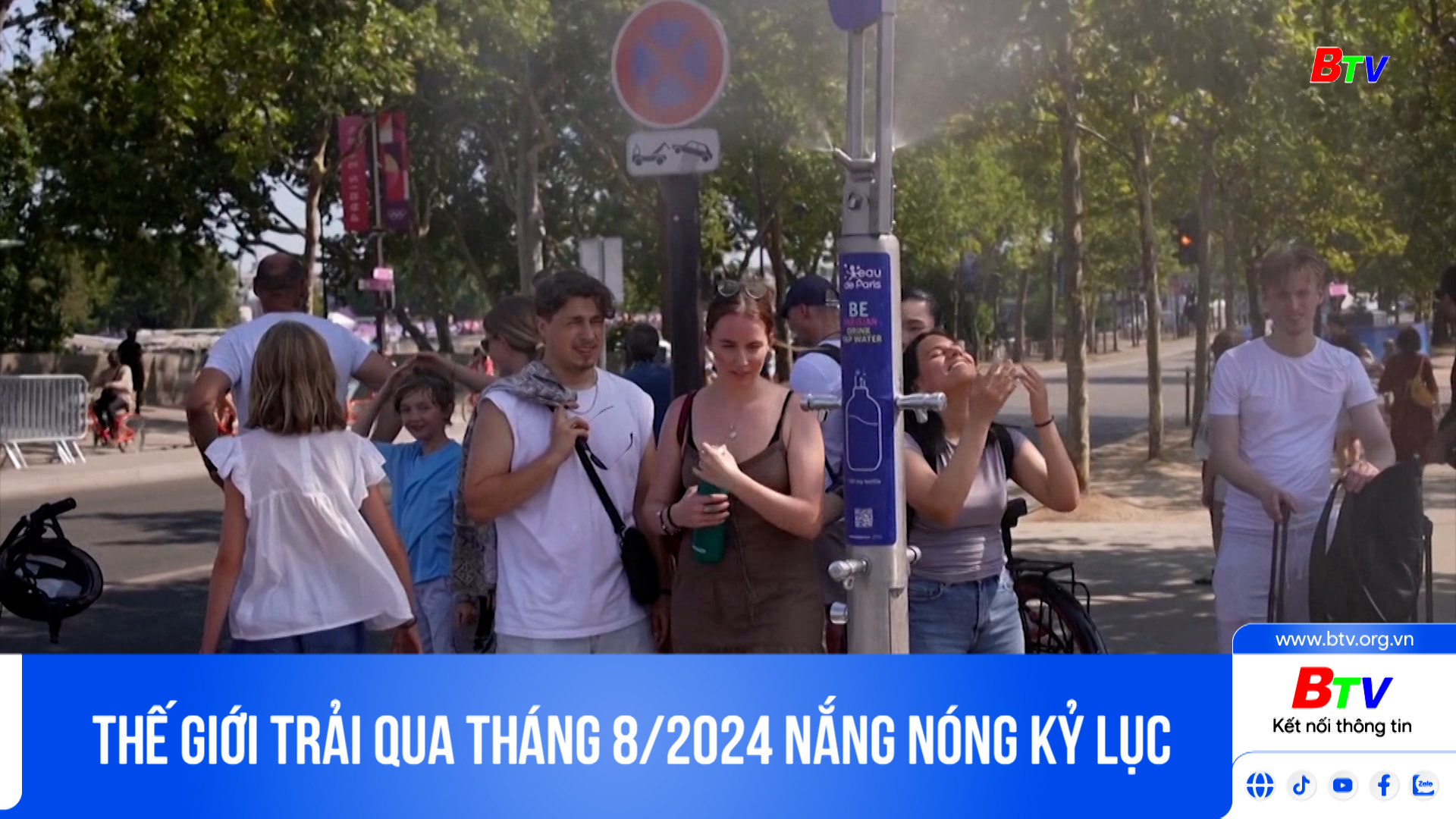 Thế giới trải qua tháng 8/2024 nắng nóng kỷ lục