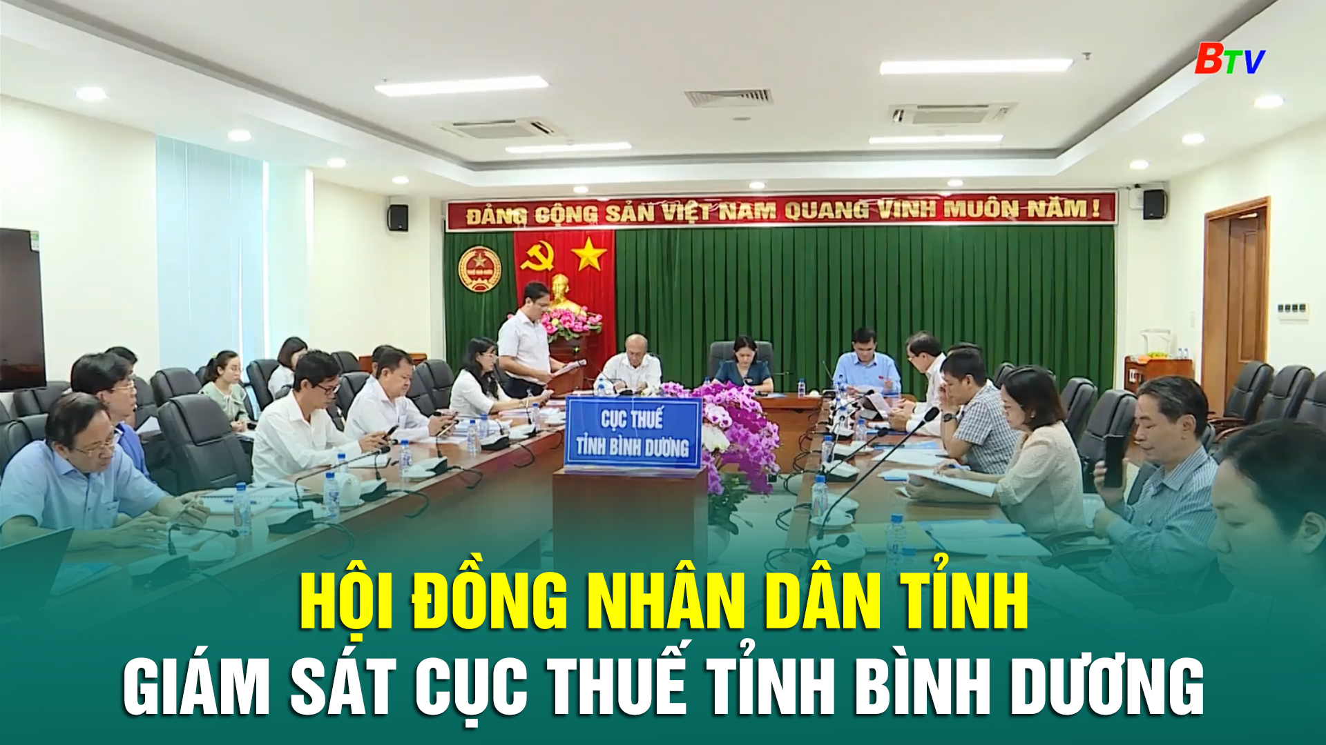 Hội đồng Nhân dân tỉnh giám sát Cục thuế tỉnh Bình Dương