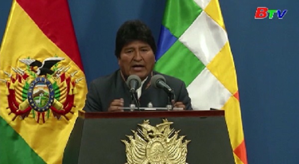 Tổng thống Bolivia bác bỏ 'tối hậu thư' của phe đối lập