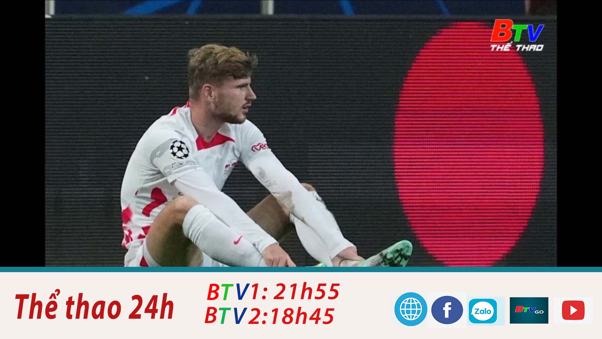 Timo Werner vắng mặt ở World Cup 2022