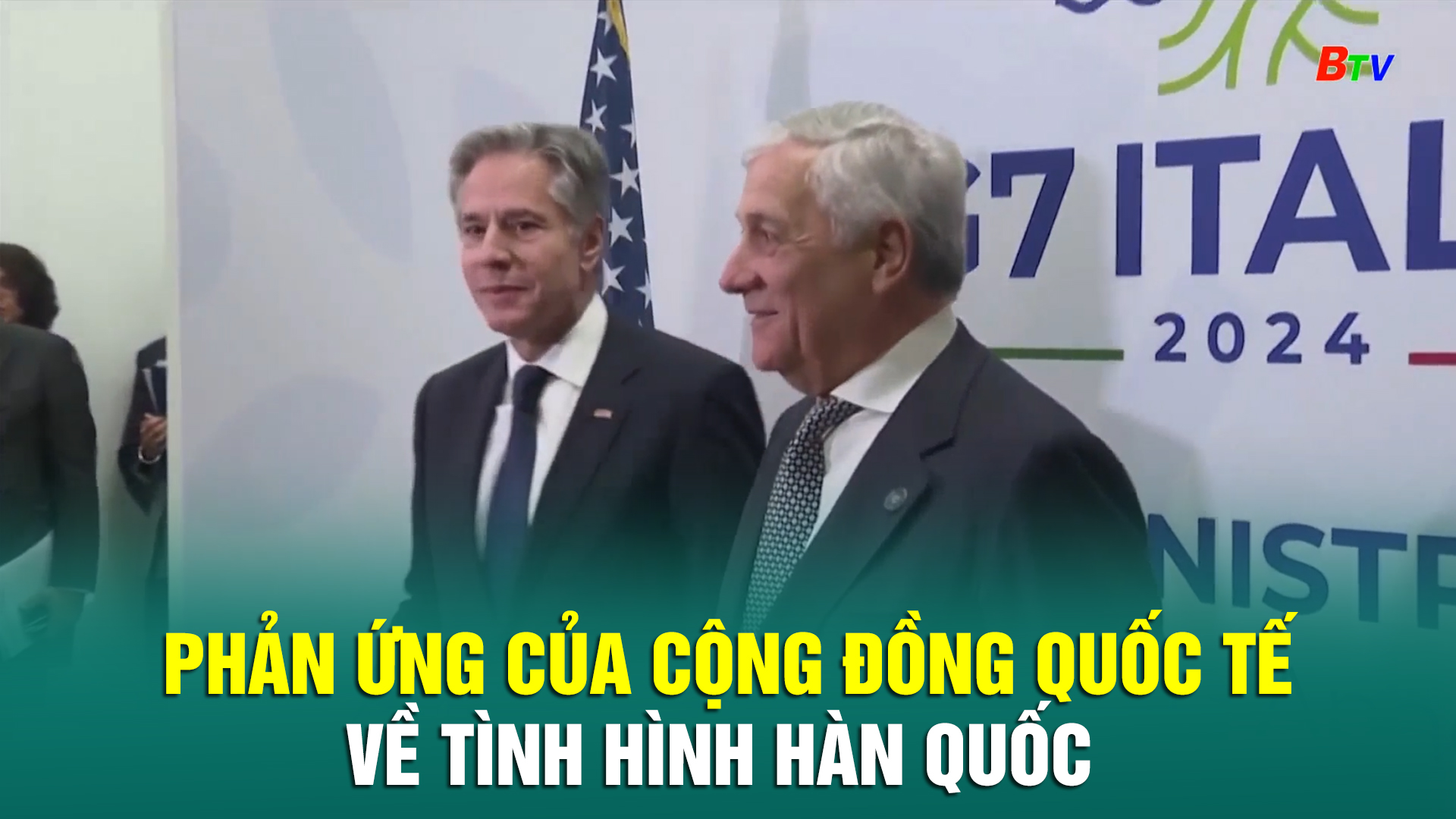 Phản ứng của cộng đồng quốc tế về tình hình Hàn Quốc 