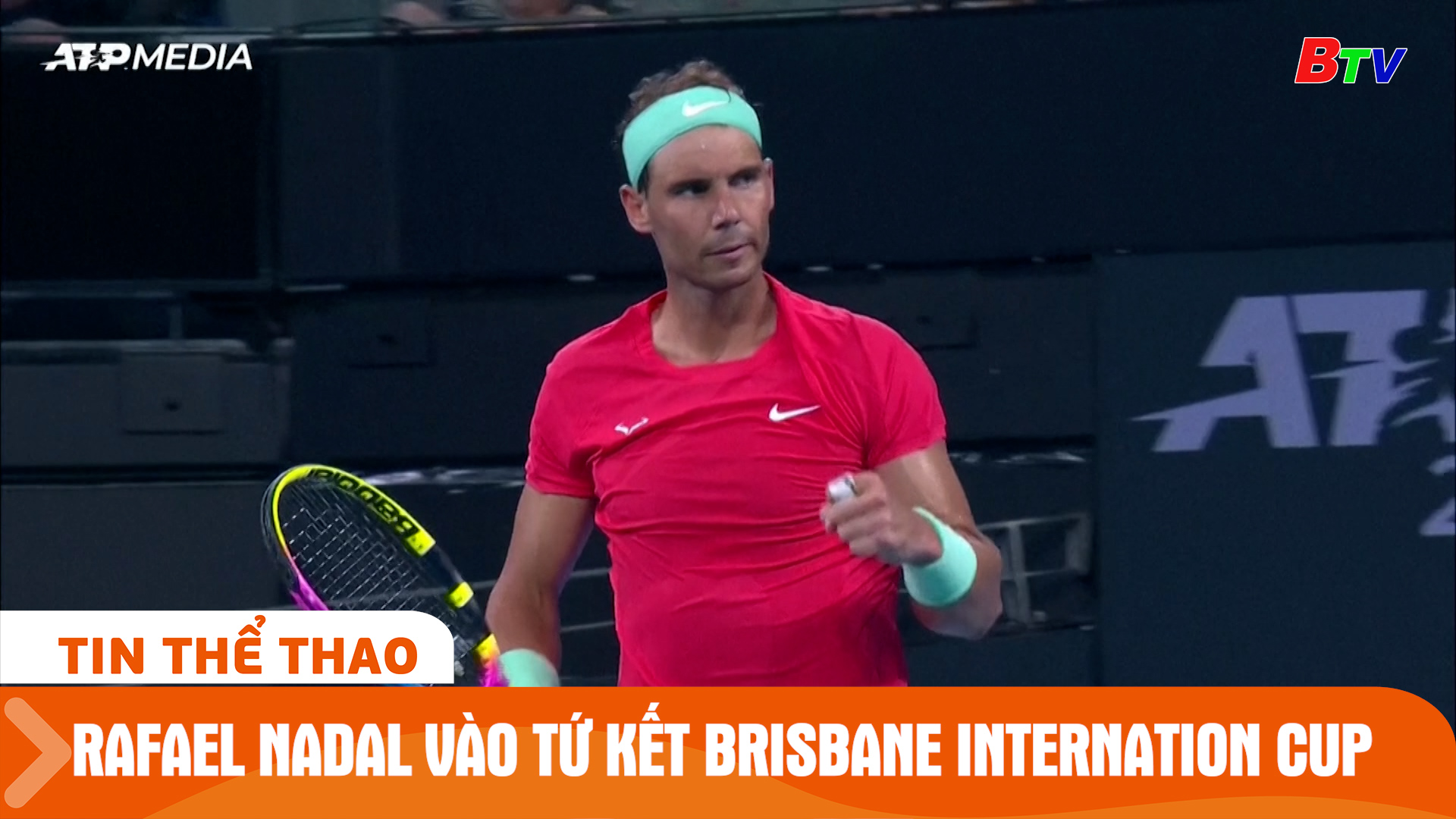 Rafael Nadal vào tứ kết Brisbane Internation Cup | Tin Thể thao 24h	