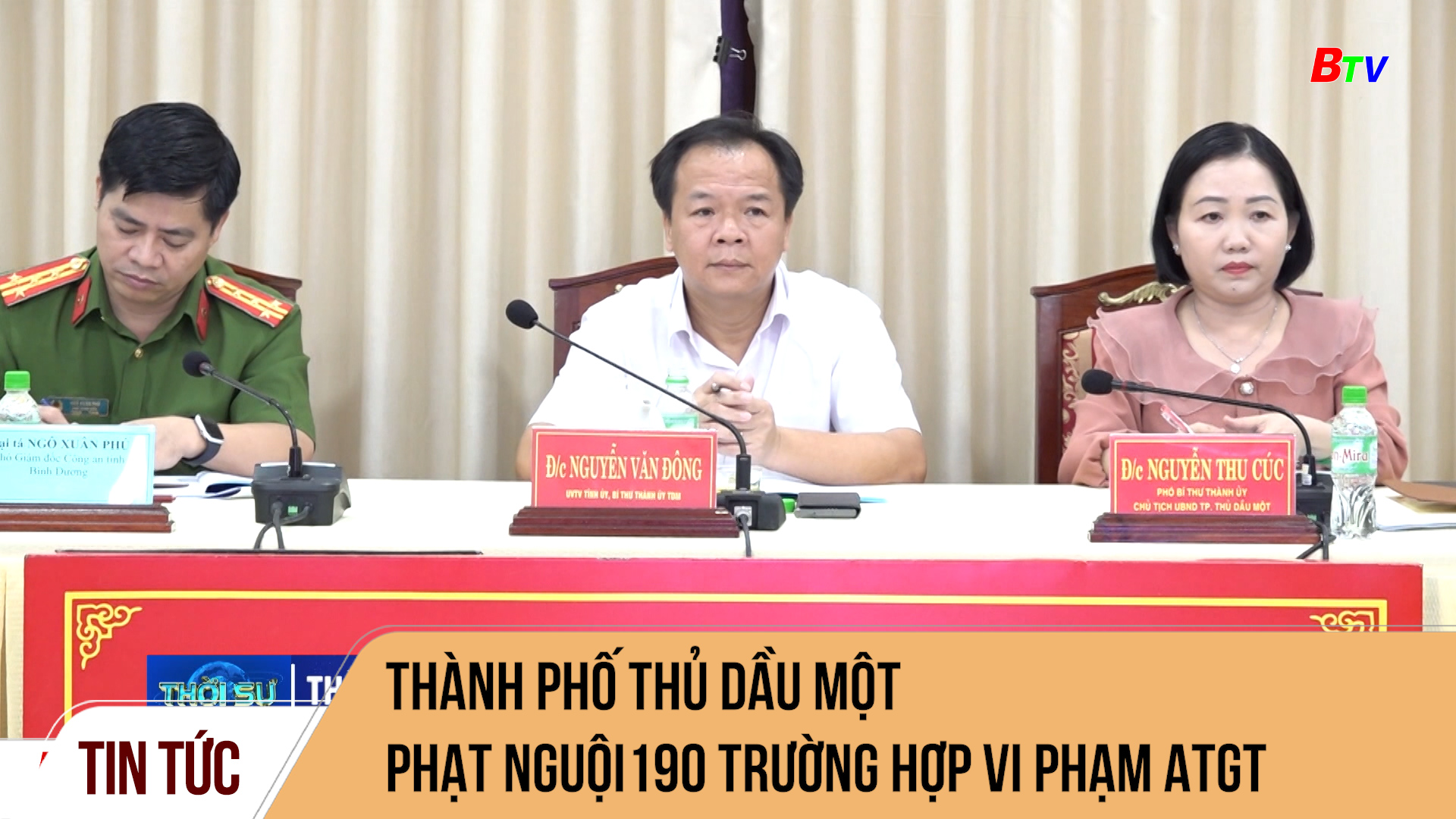 Thành phố Thủ Dầu Một phạt nguội 190 trường hợp vi phạm ATGT