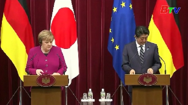 Nhật Bản và Đức cam kết thúc đẩy hợp tác kinh tế song phương