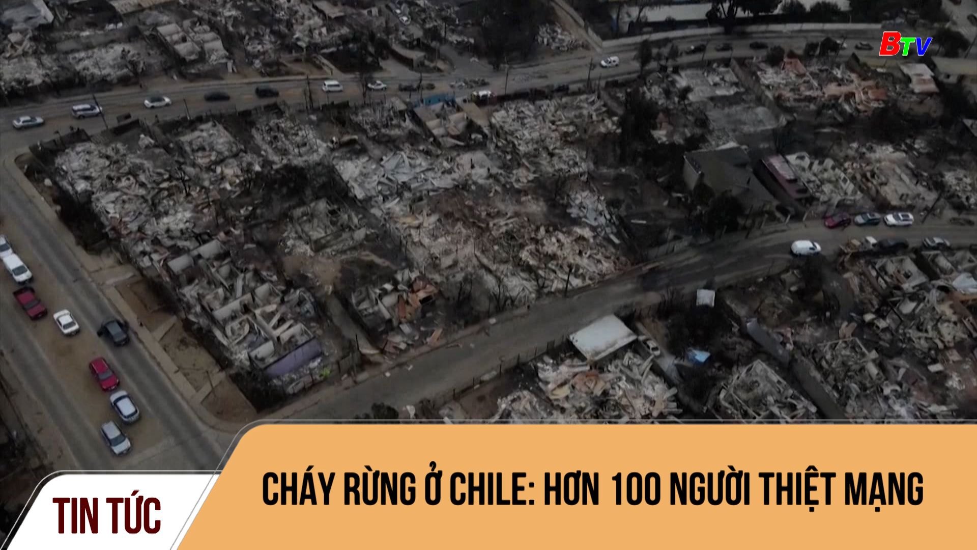 Cháy rừng ở Chile: hơn 100 người thiệt mạng