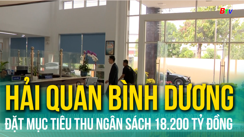 Hải quan Bình Dương đặt mục tiêu thu ngân sách 18.200 tỷ đồng