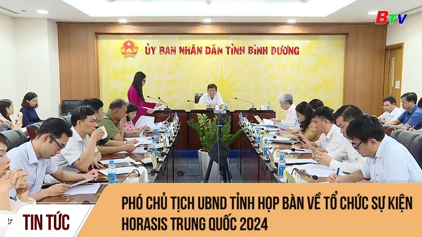 Phó chủ tịch UBND Tỉnh họp bàn về tổ chức sự kiện  Horasis Trung Quốc 2024
