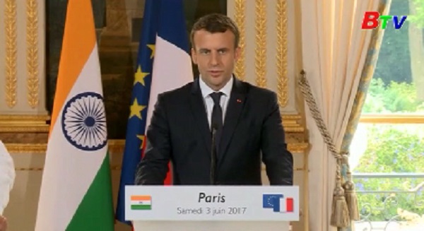 Pháp và Ấn Độ cùng cam kết sẽ nỗ lực bảo vệ Trái Đất
