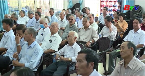 Đại biểu HĐND tỉnh, thành phố Thủ Dầu Một tiếp xúc cử tri cán bộ hưu trí