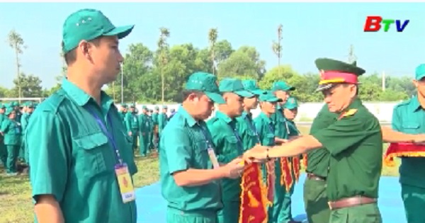 Thành phố Thủ Dầu Một khai mạc Hội thao Quân sự quốc phòng năm 2020