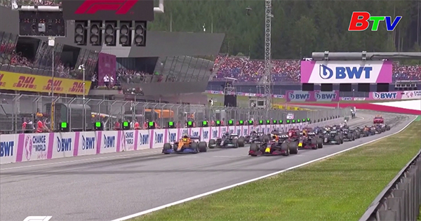 Max Verstappen về nhất chặng Áo Grand Prix