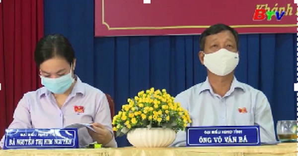 	Đại biểu HĐND tỉnh Bình Dương, Tx.Tân Uyên tiếp xúc cử tri phường Khánh Bình