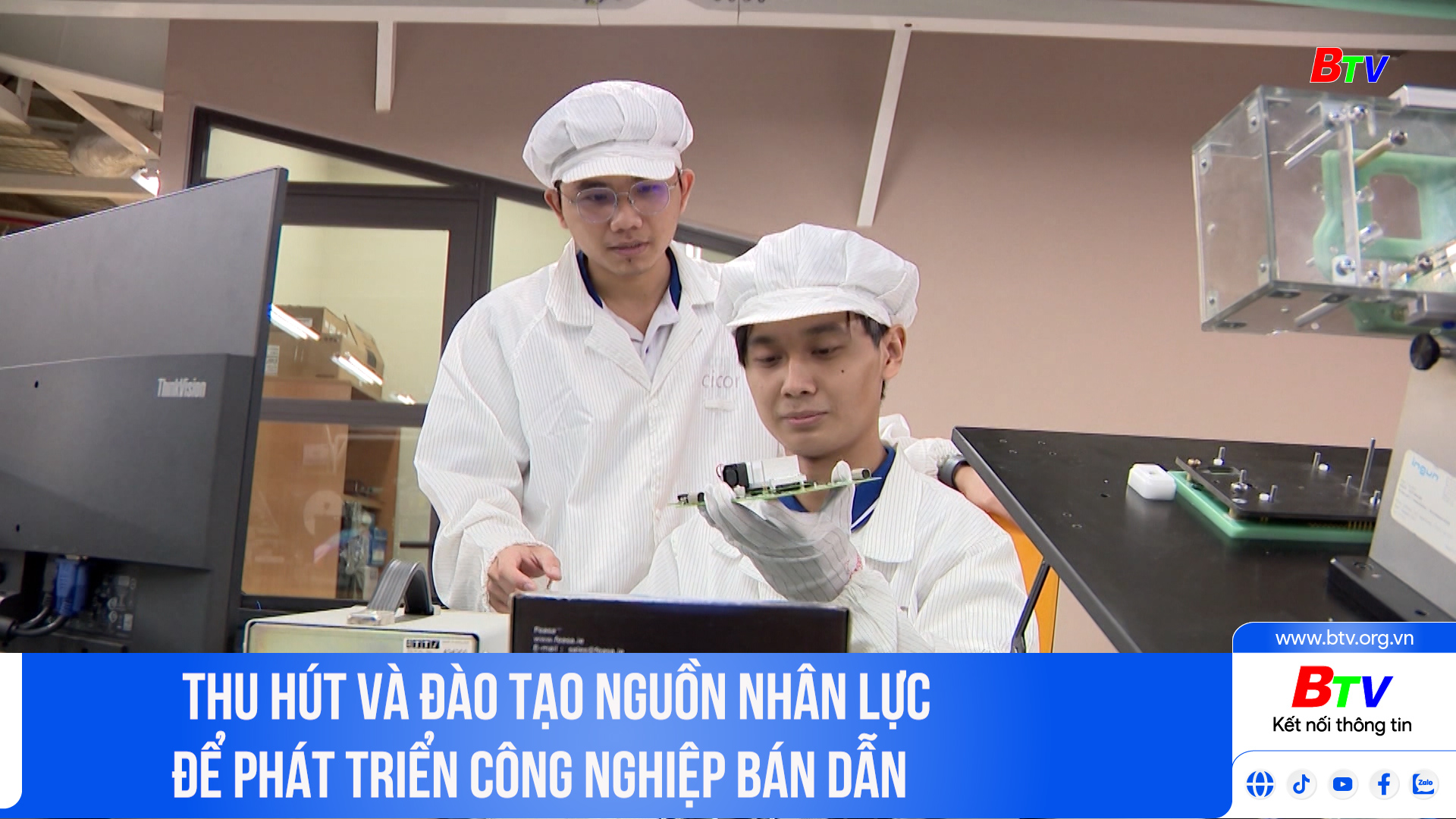 Thu hút và đào tạo nguồn nhân lực để phát triển công nghiệp bán dẫn