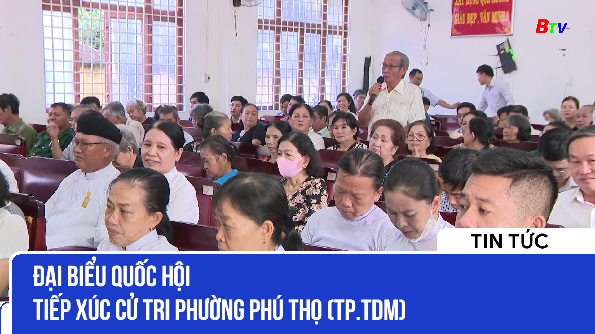Đại biểu quốc hội tiếp xúc cử tri phường Phú Thọ (Tp.TDM)