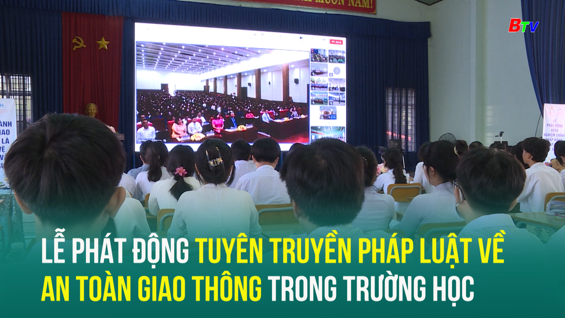 Lễ phát động tuyên truyền pháp luật về an toàn giao thông trong trường học