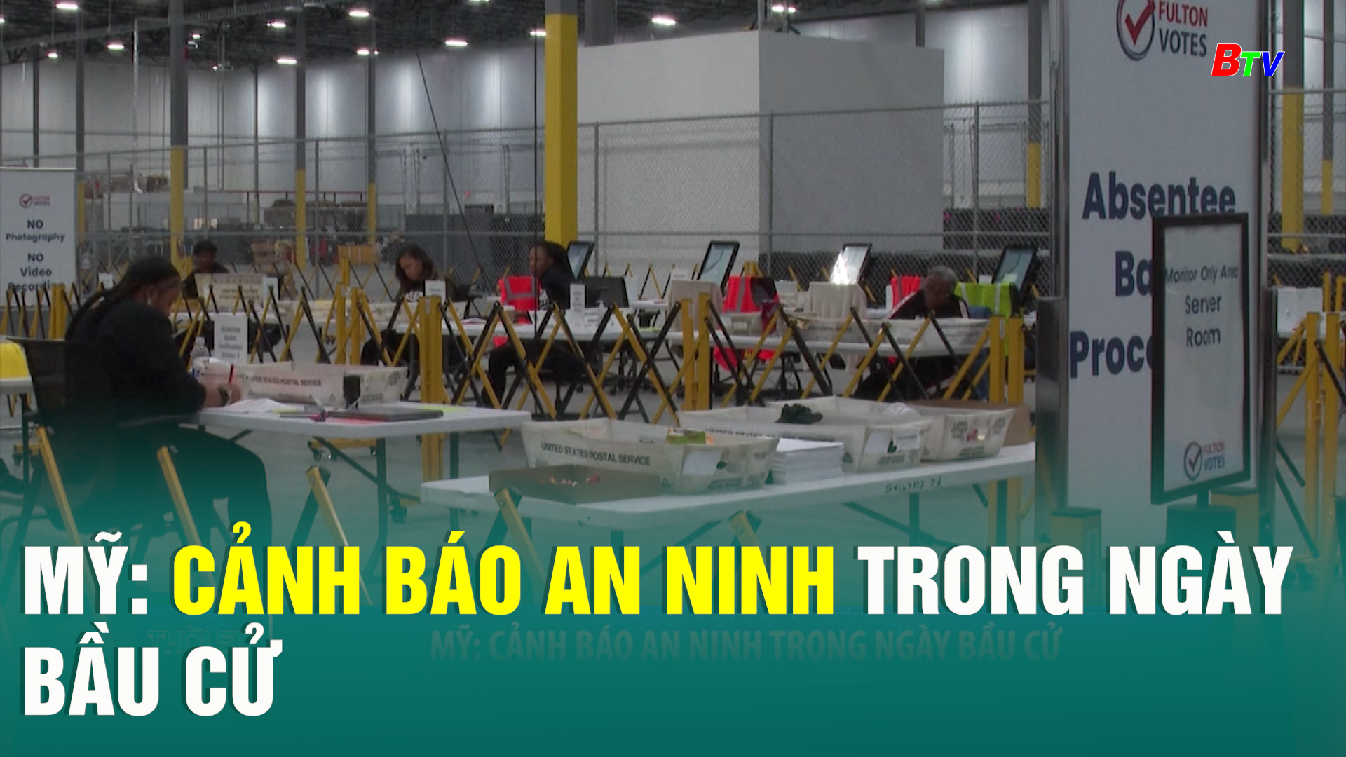 Mỹ: Cảnh báo an ninh trong ngày bầu cử