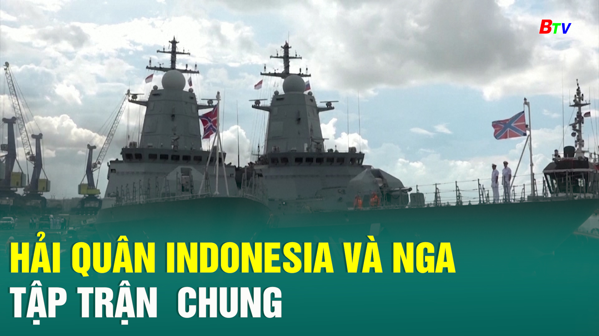 Hải quân Indonesia và Nga tập trận chung