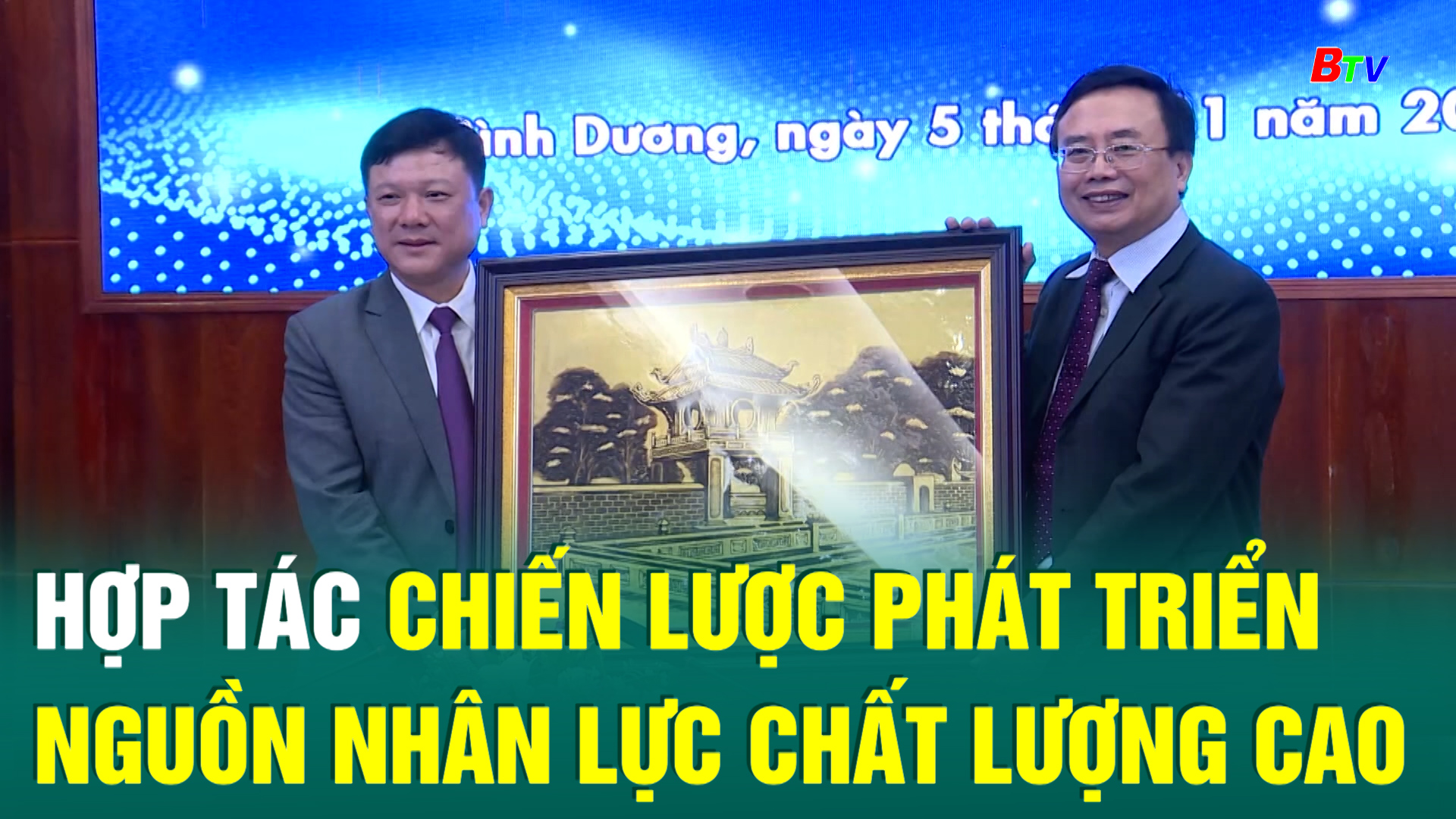 Hợp tác chiến lược phát triển nguồn nhân lực chất lượng cao