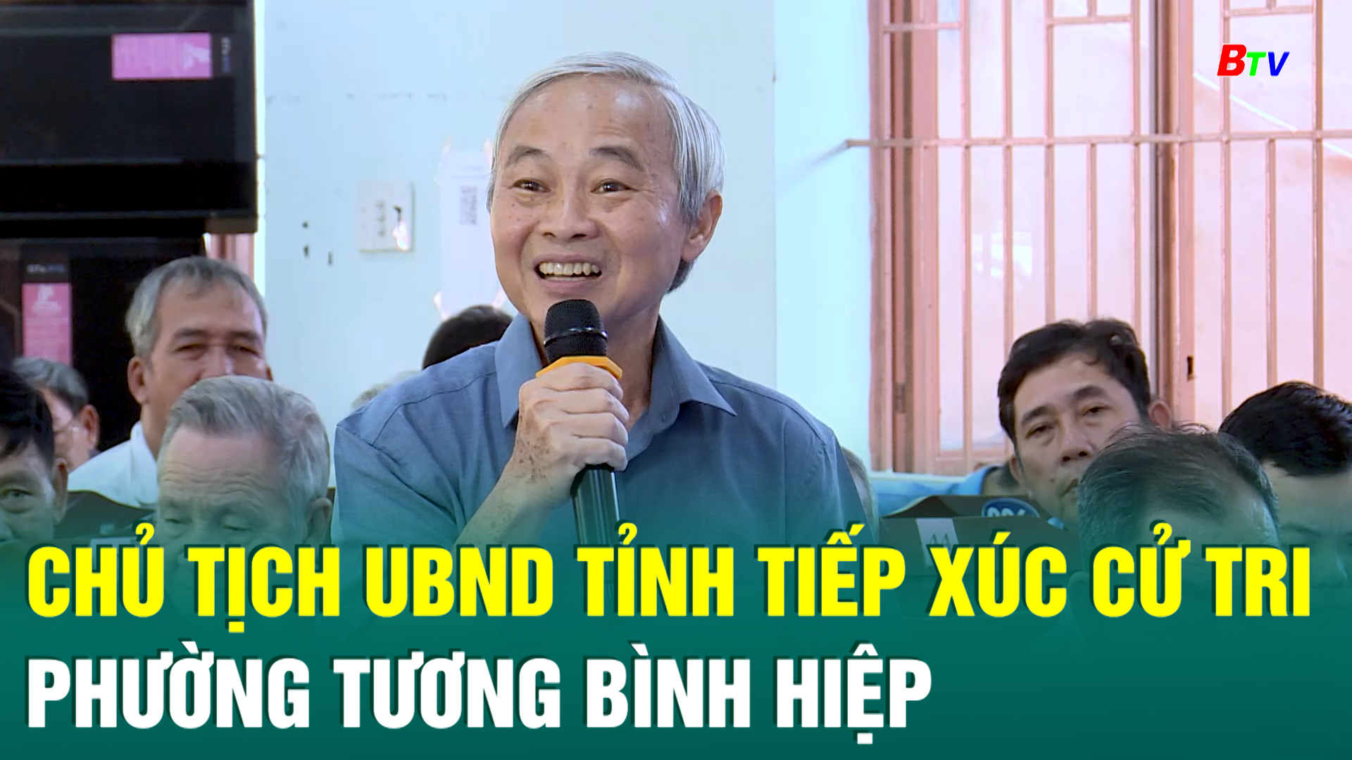 Chủ tịch UBND Tỉnh tiếp xúc cử tri phường Tương Bình Hiệp