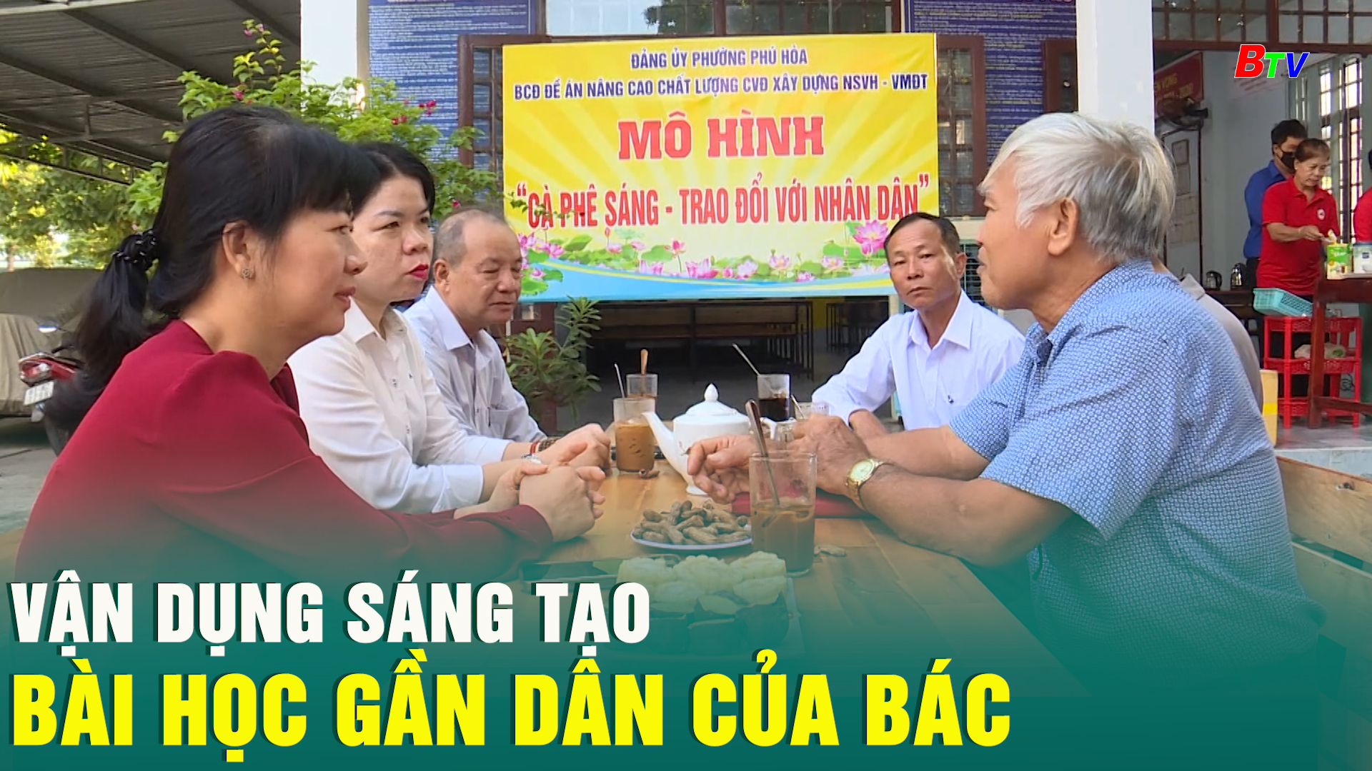 Vận dụng sáng tạo bài học gần dân của Bác