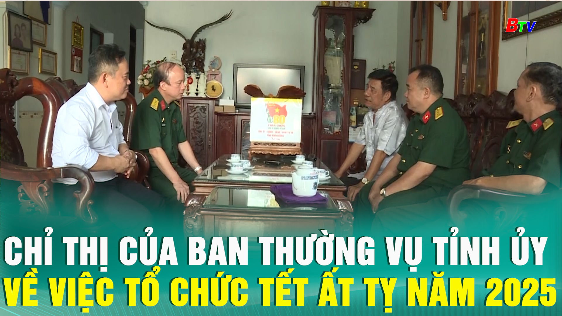 Chỉ thị của Ban Thường vụ Tỉnh ủy về việc tổ chức Tết Ất Tỵ năm 2025