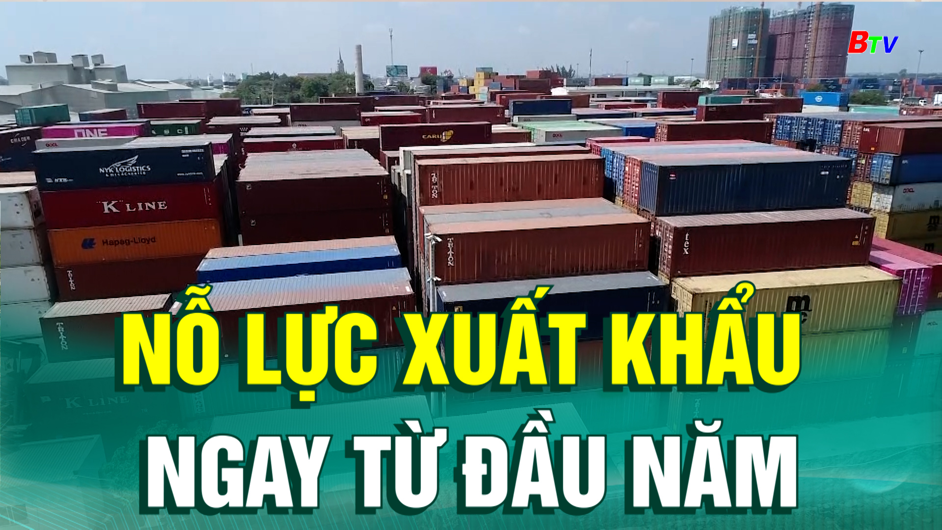 Nỗ lực xuất khẩu ngay từ đầu năm