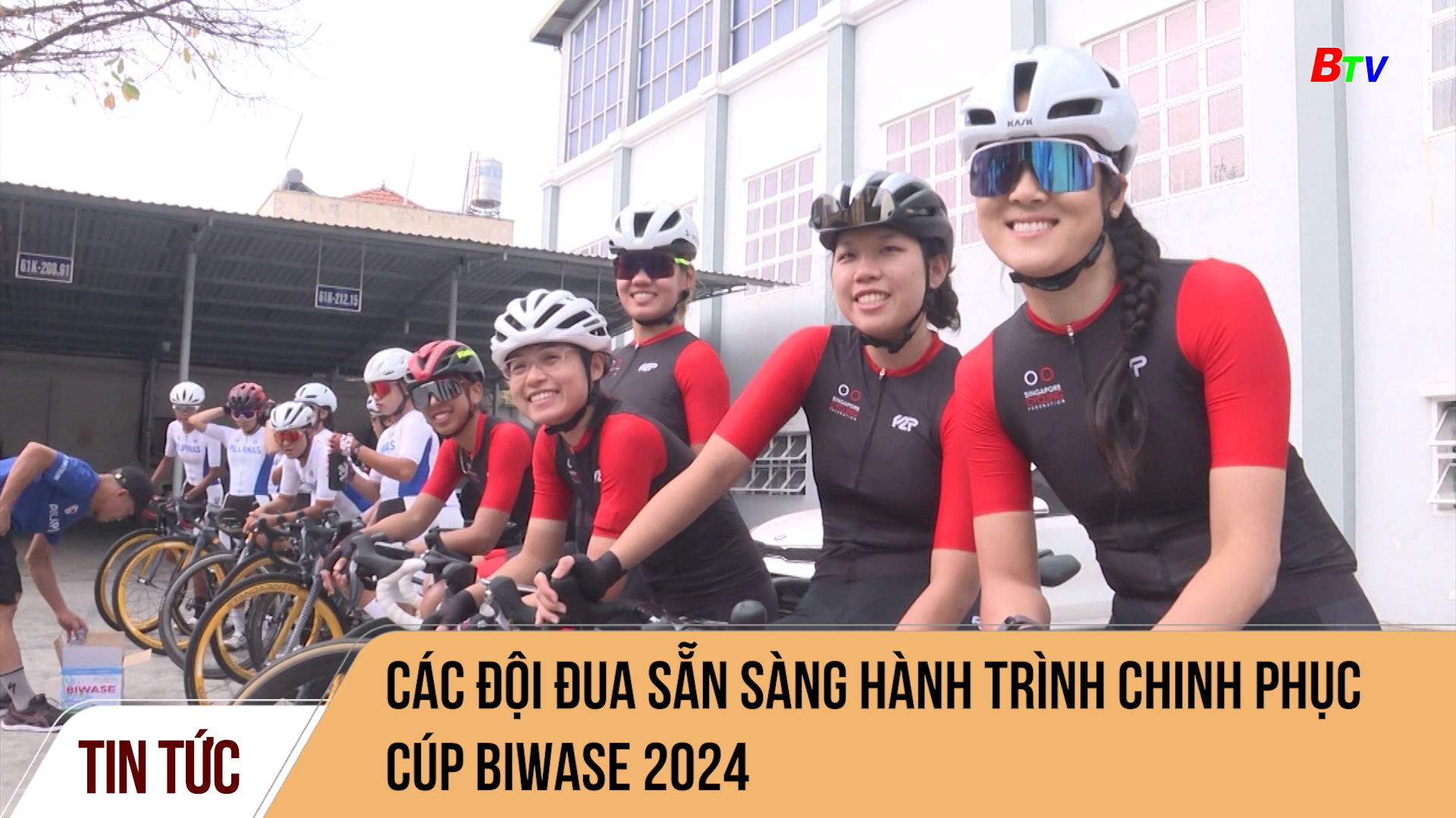 Các đội đua sẵn sàng hành trình chinh phục Cúp Biwase 2024