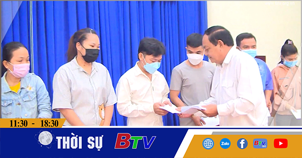 Liên đoàn Lao động thành phố Thuận An: Trao 288 phần quà cho công nhân lao động khó khăn