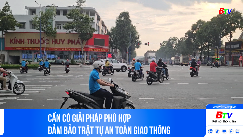 Cần có giải pháp phù hợp đảm bảo trật tự an toàn giao thông