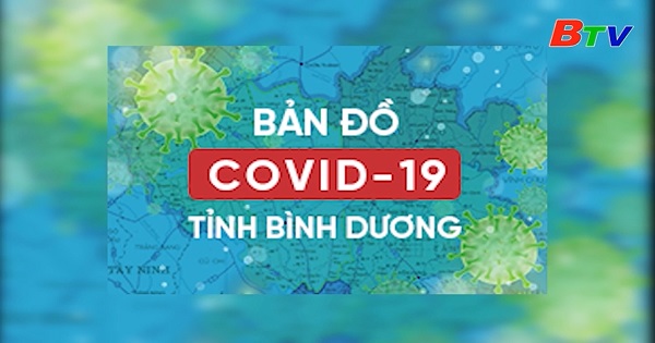 	Bản đồ Covid-19 tỉnh Bình Dương