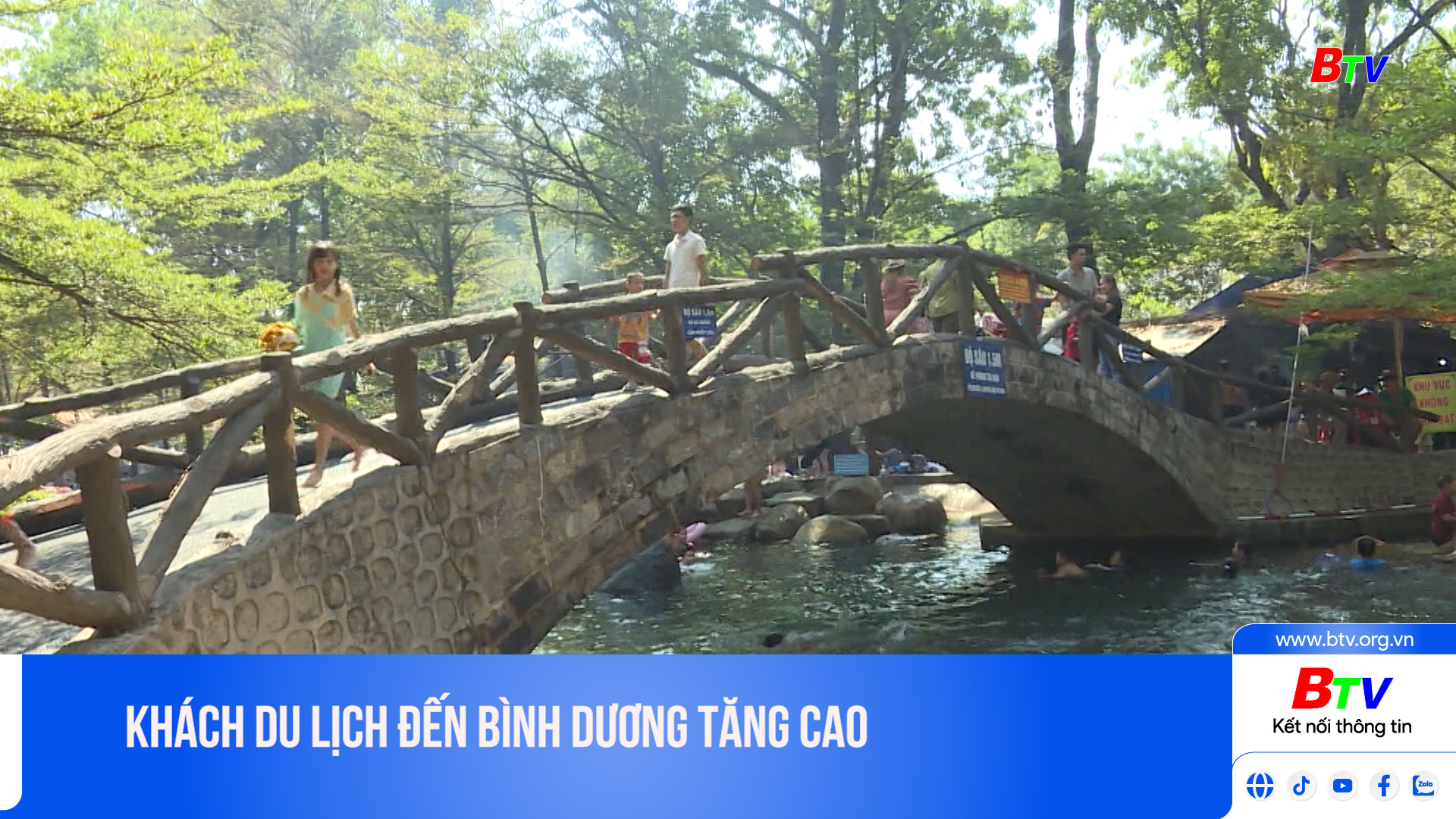 Khách du lịch đến Bình Dương tăng cao