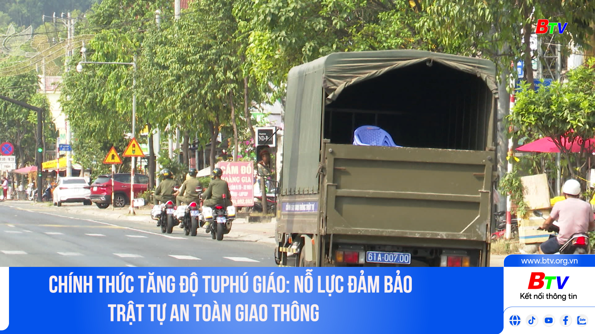 Phú Giáo: Nỗ lực đảm bảo trật tự an toàn giao thông