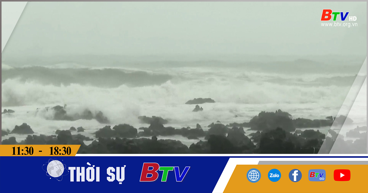 Siêu bão Hinnamnor đổ bộ đảo Geoje của Hàn Quốc