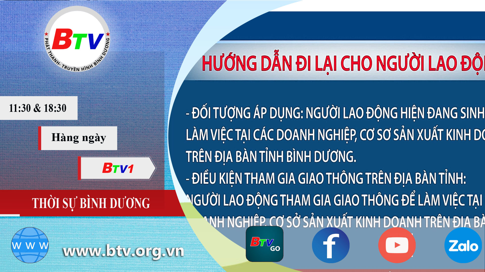 Hướng dẫn đi lại cho người lao động