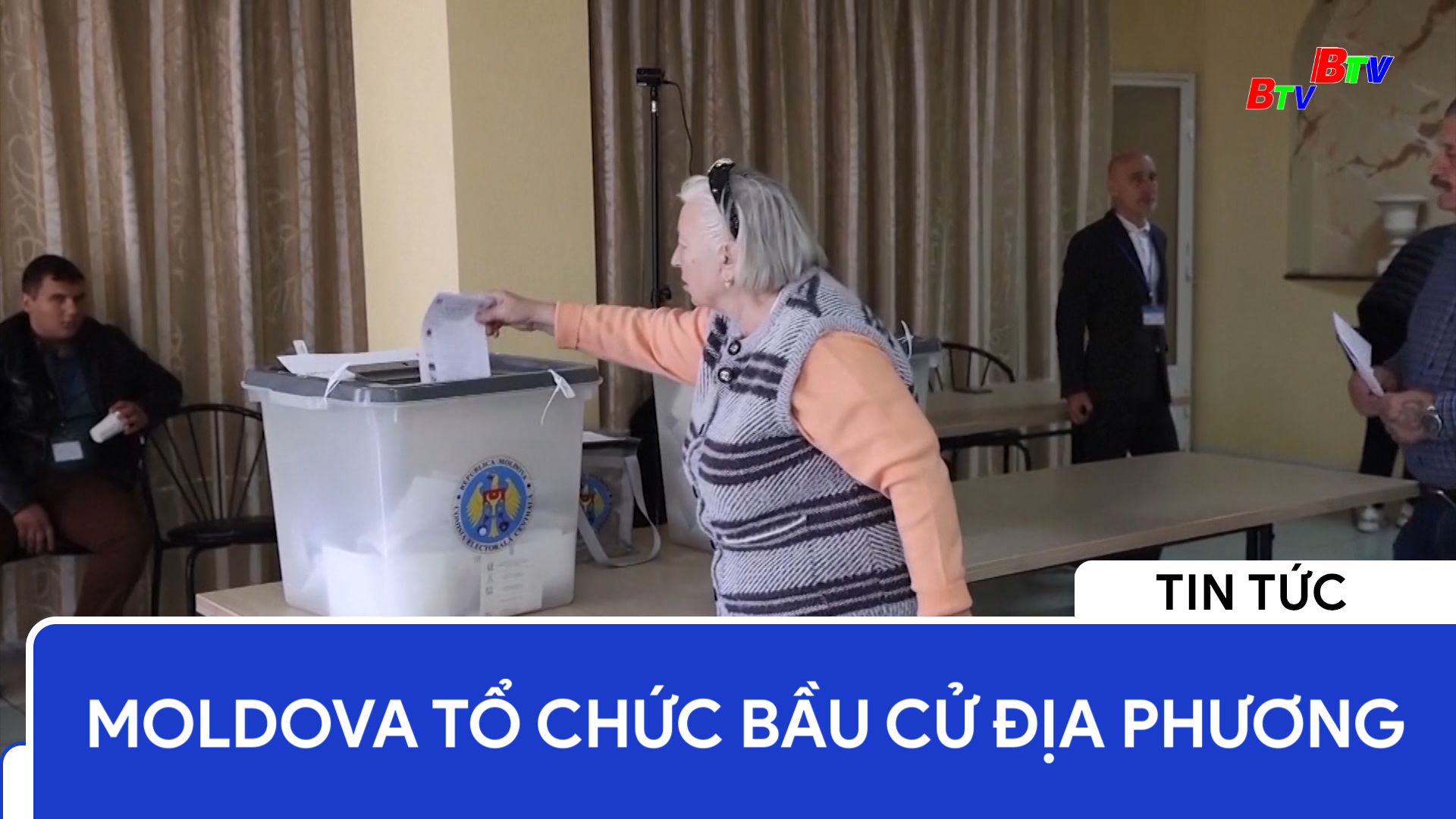 Moldova tổ chức bầu cử địa phương