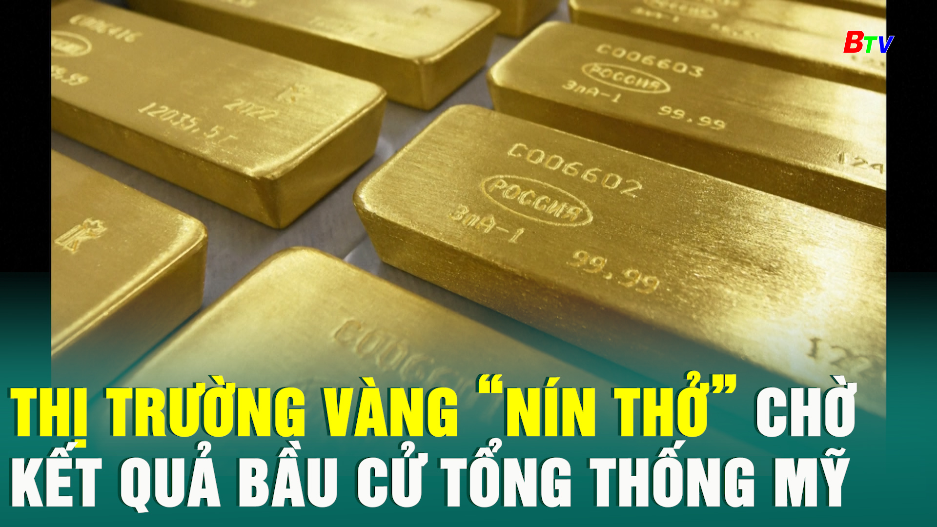 Thị trường vàng “nín thở” chờ kết quả bầu cử Tổng thống Mỹ