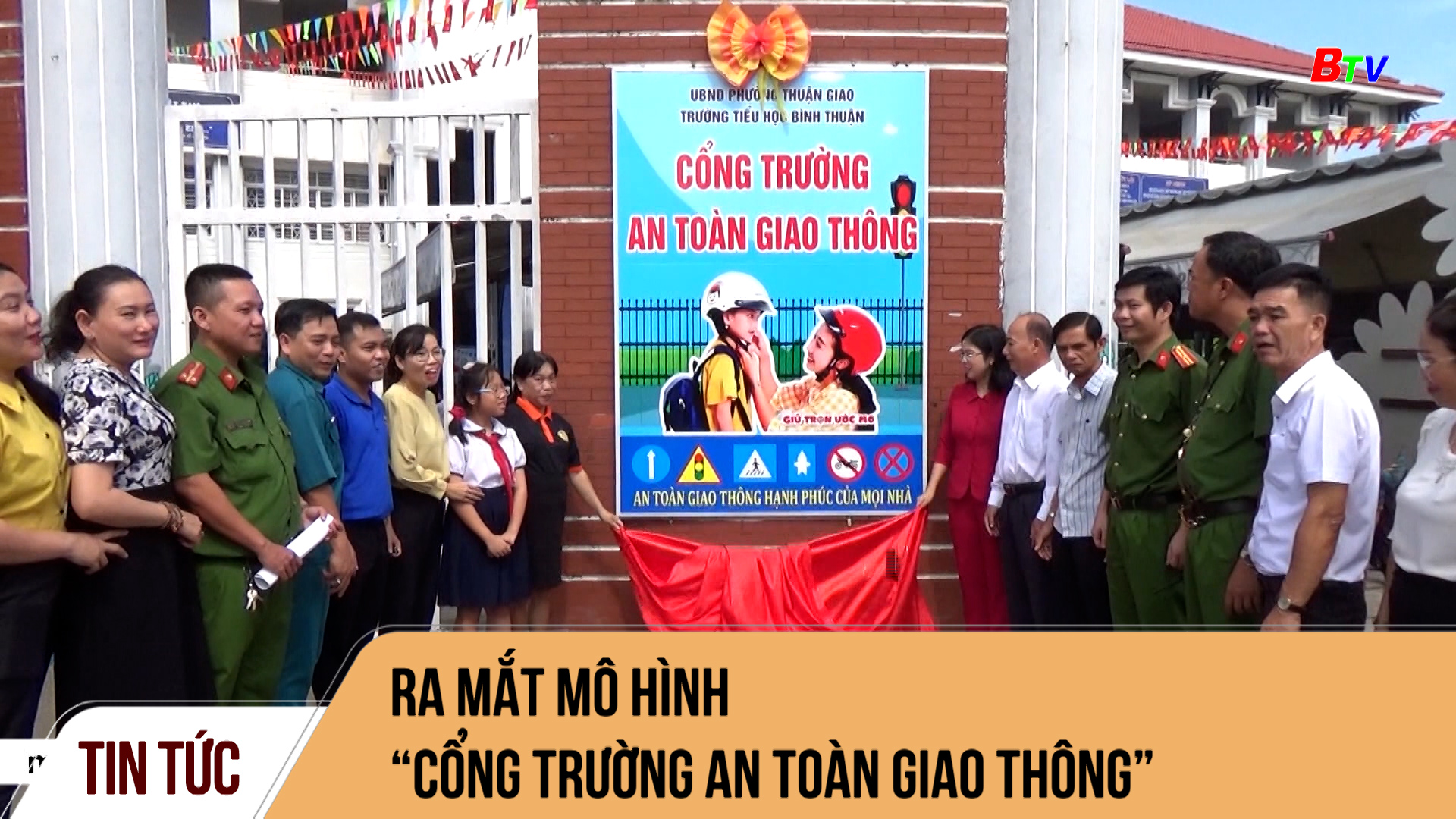 Ra mắt mô hình “Cổng trường an toàn giao thông”