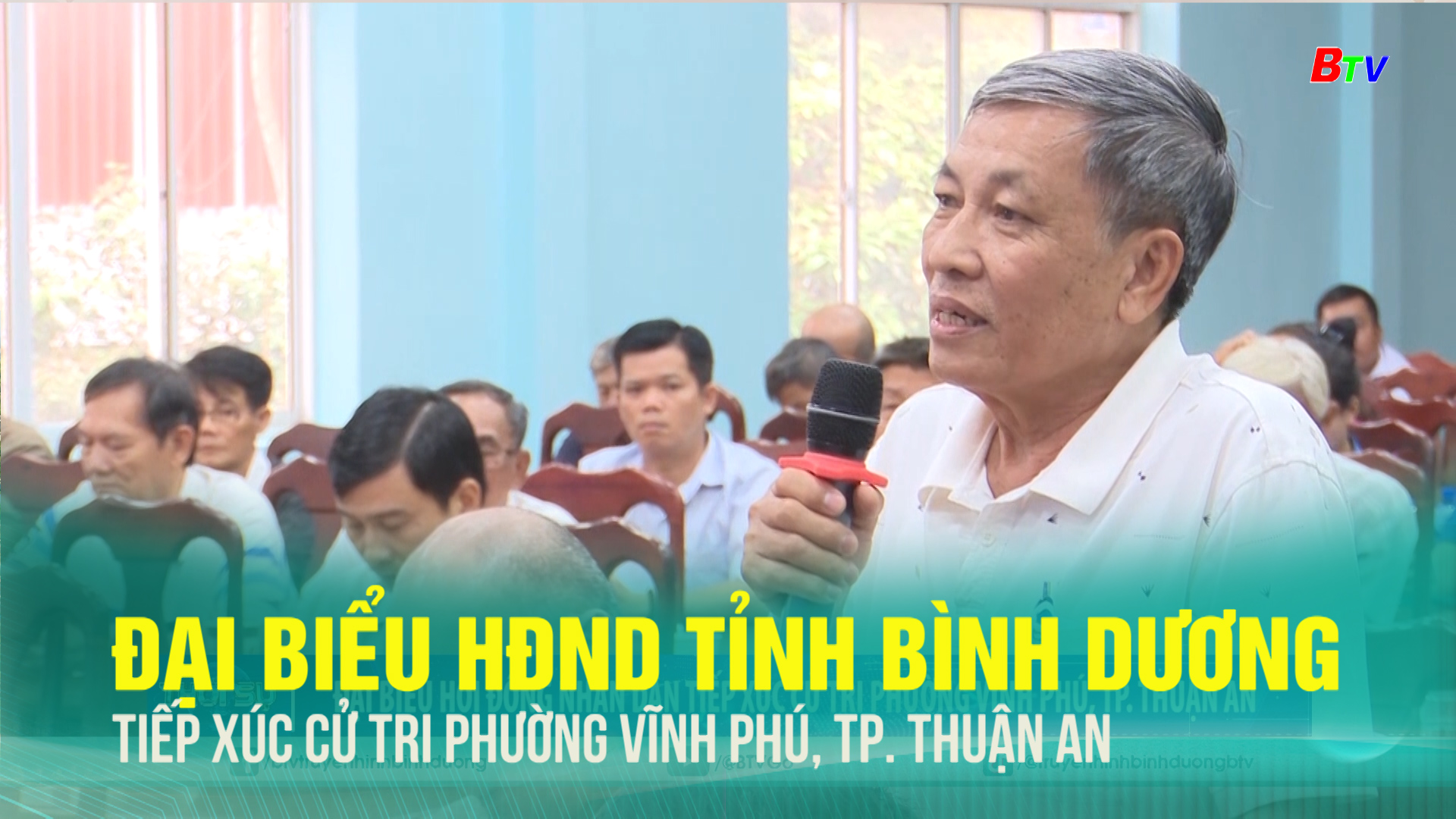 Đại biểu HĐND tiếp xúc cử tri phường Vĩnh Phú, Tp. Thuận An