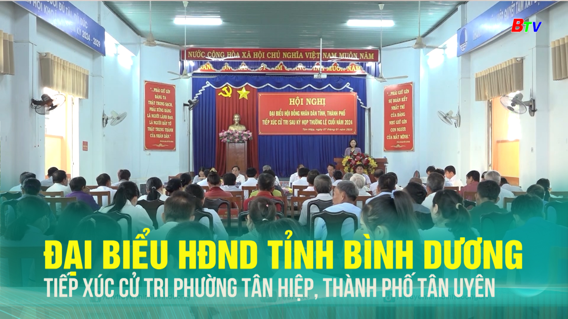 Đại biểu HĐND tiếp xúc cử tri phường Tân Hiệp, Thành phố Tân Uyên