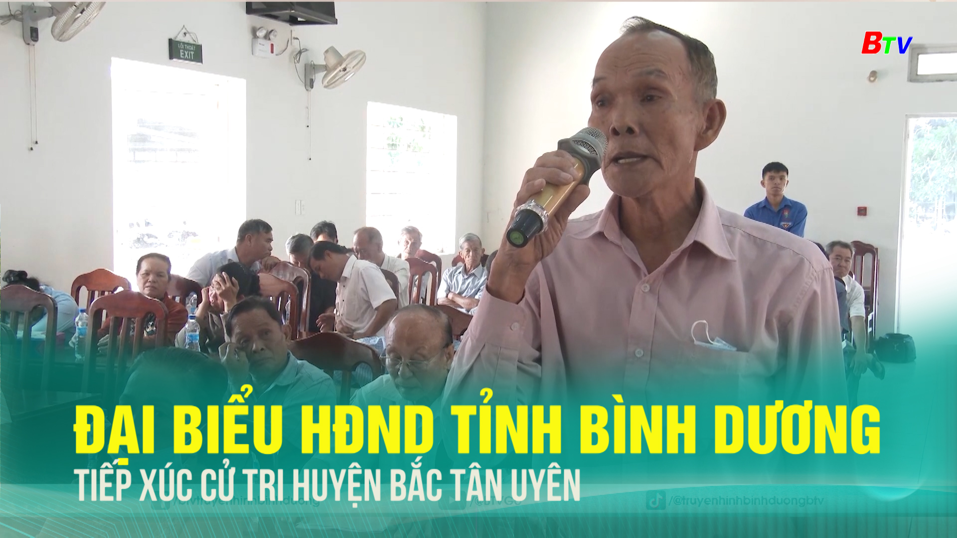 Đại biểu Hội đồng nhân dân tiếp xúc cử tri huyện Bắc Tân Uyên