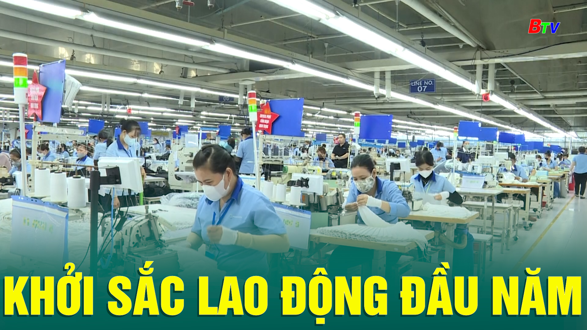 Khởi sắc lao động đầu năm