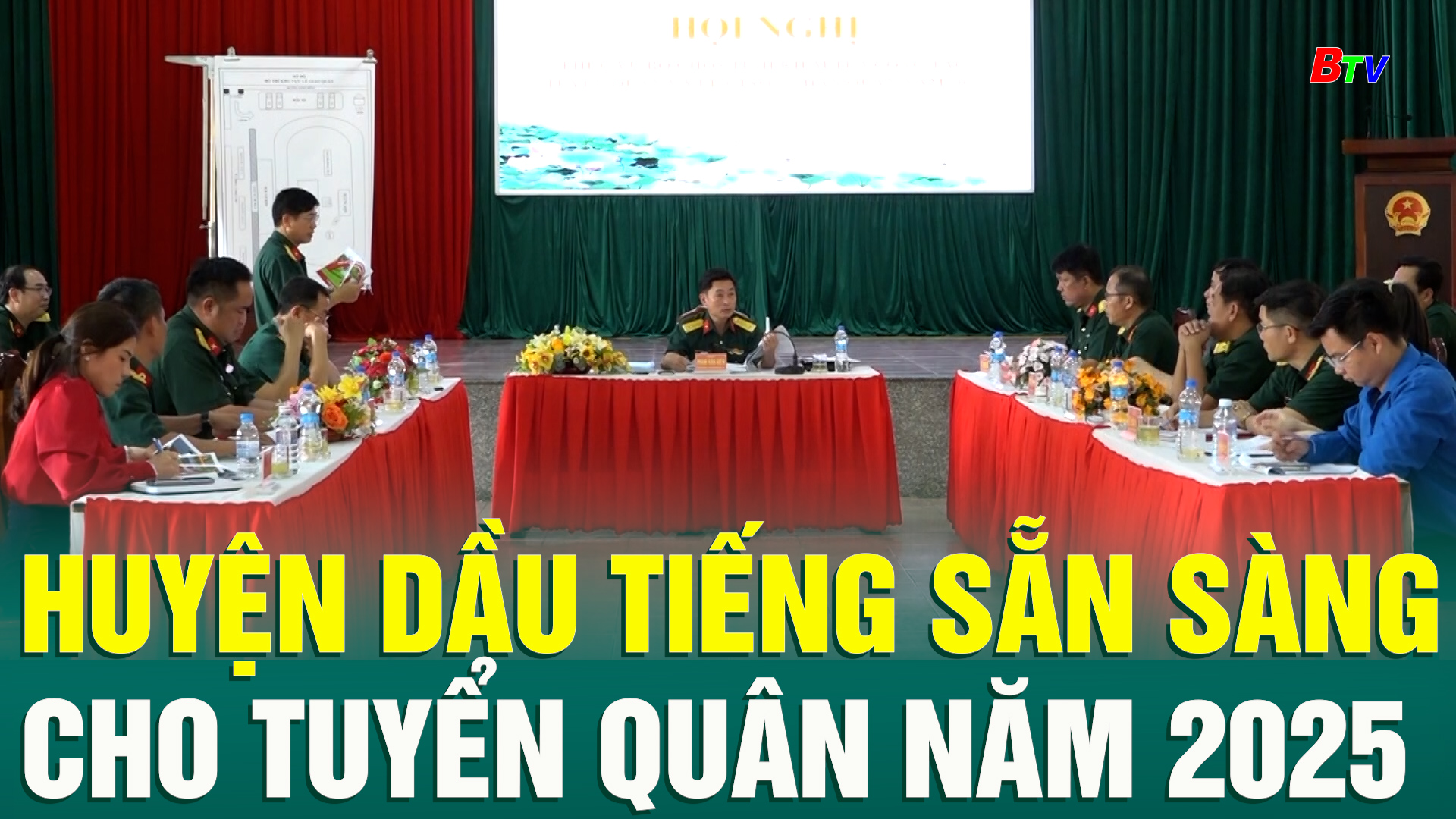 Huyện Dầu Tiếng sẵn sàng cho tuyển quân năm 2025