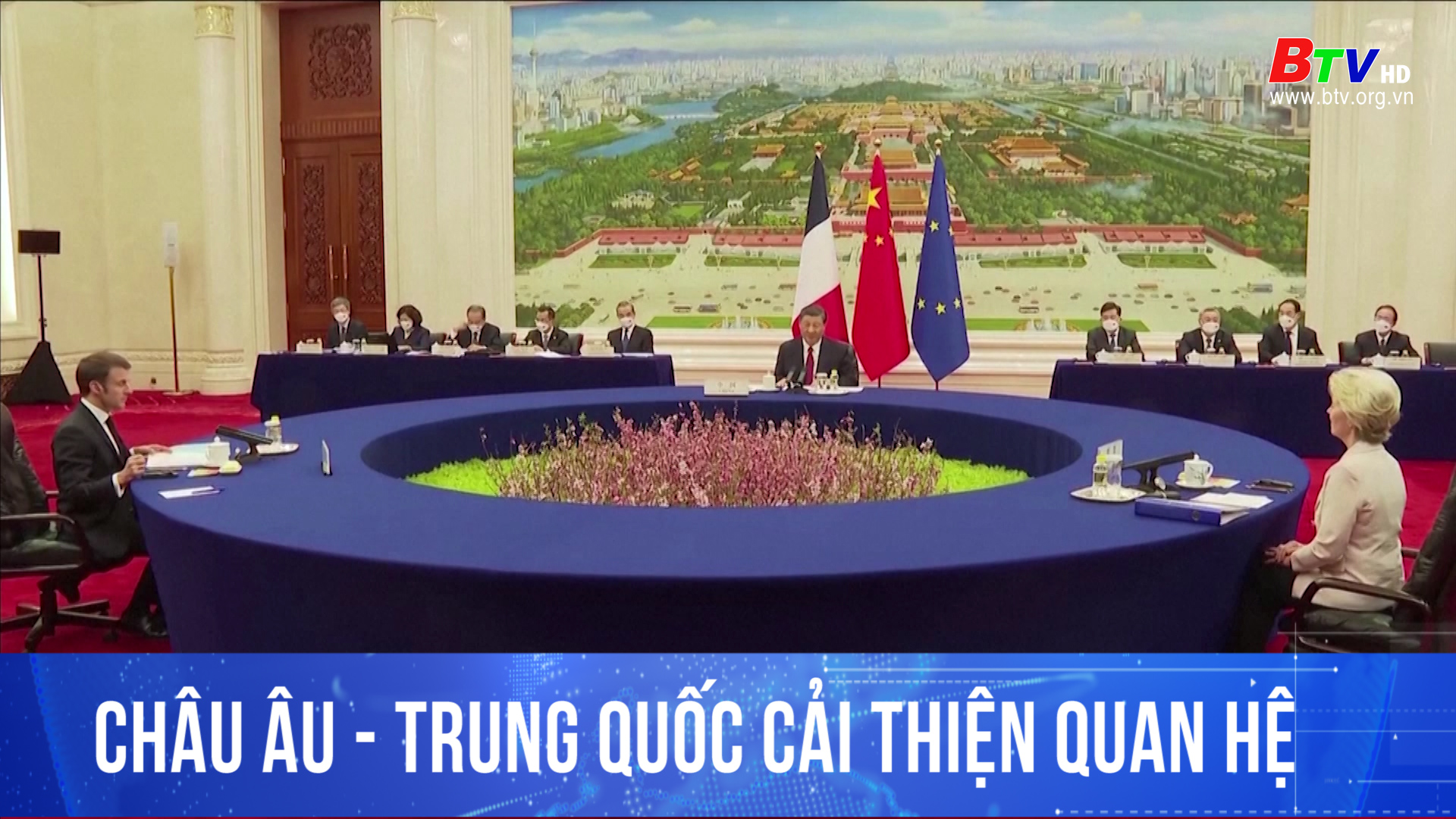 Châu Âu- Trung Quốc cải thiện quan hệ